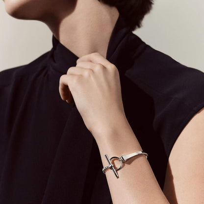 [Leaves]CLOU DE FORGE BRACELET WITH SQUARE CONE STUDS