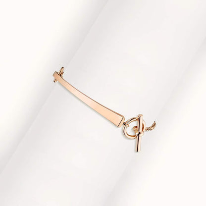 [Leaves]CLOU DE FORGE BRACELET WITH SQUARE CONE STUDS