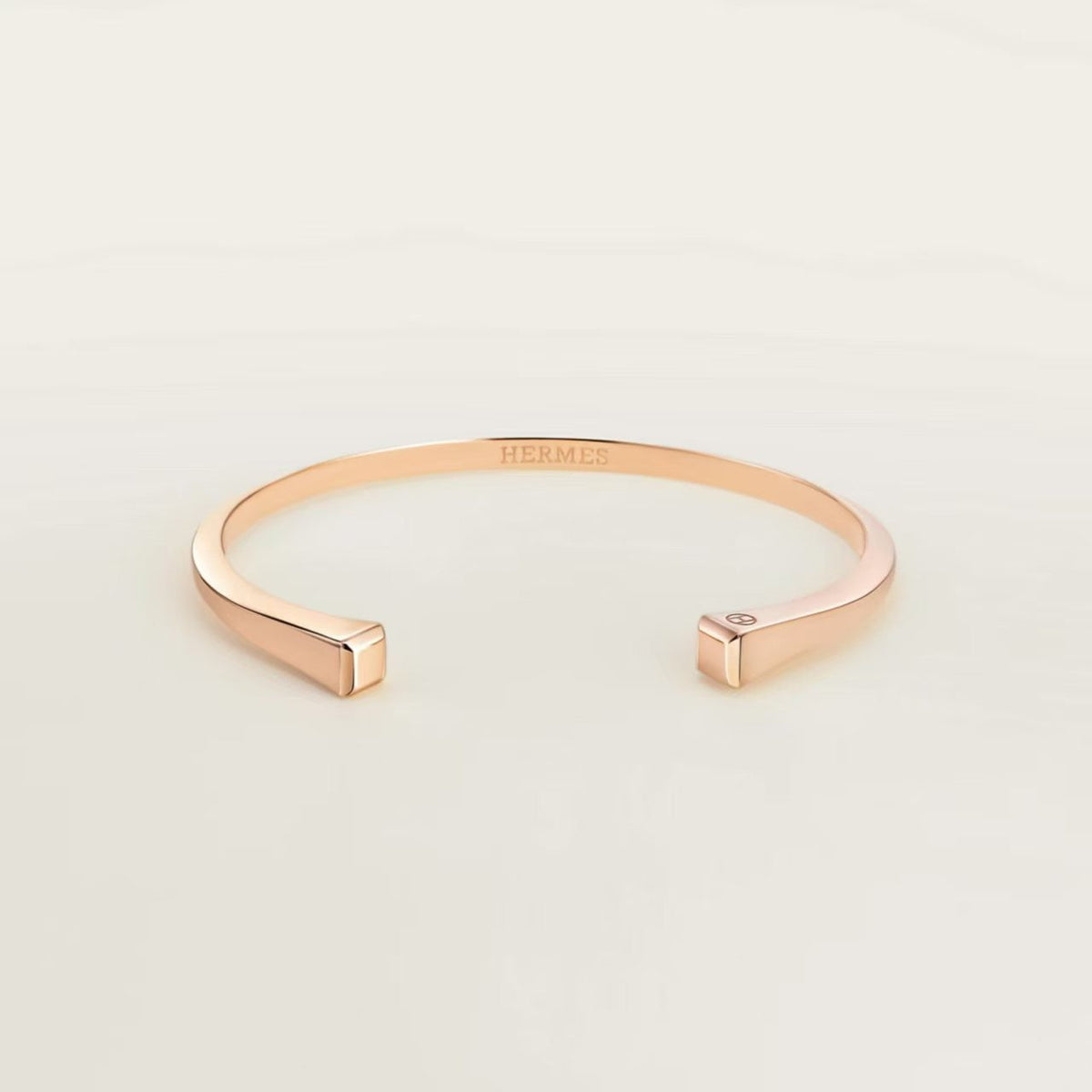 [Leaves]CLOU DE FORGE SQUARE CONE STUDS OPEN CUFF ONE SIZE