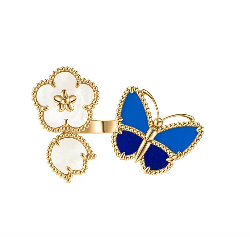 [Leaves ]LUCKY SPRING GOLD RING