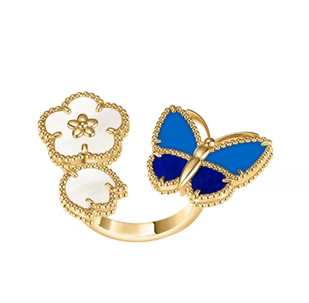 [Leaves ]LUCKY SPRING GOLD RING