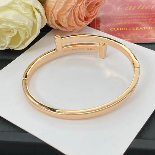 [Leaves]NEW ROSE GOLD 6.1MM BRACELET