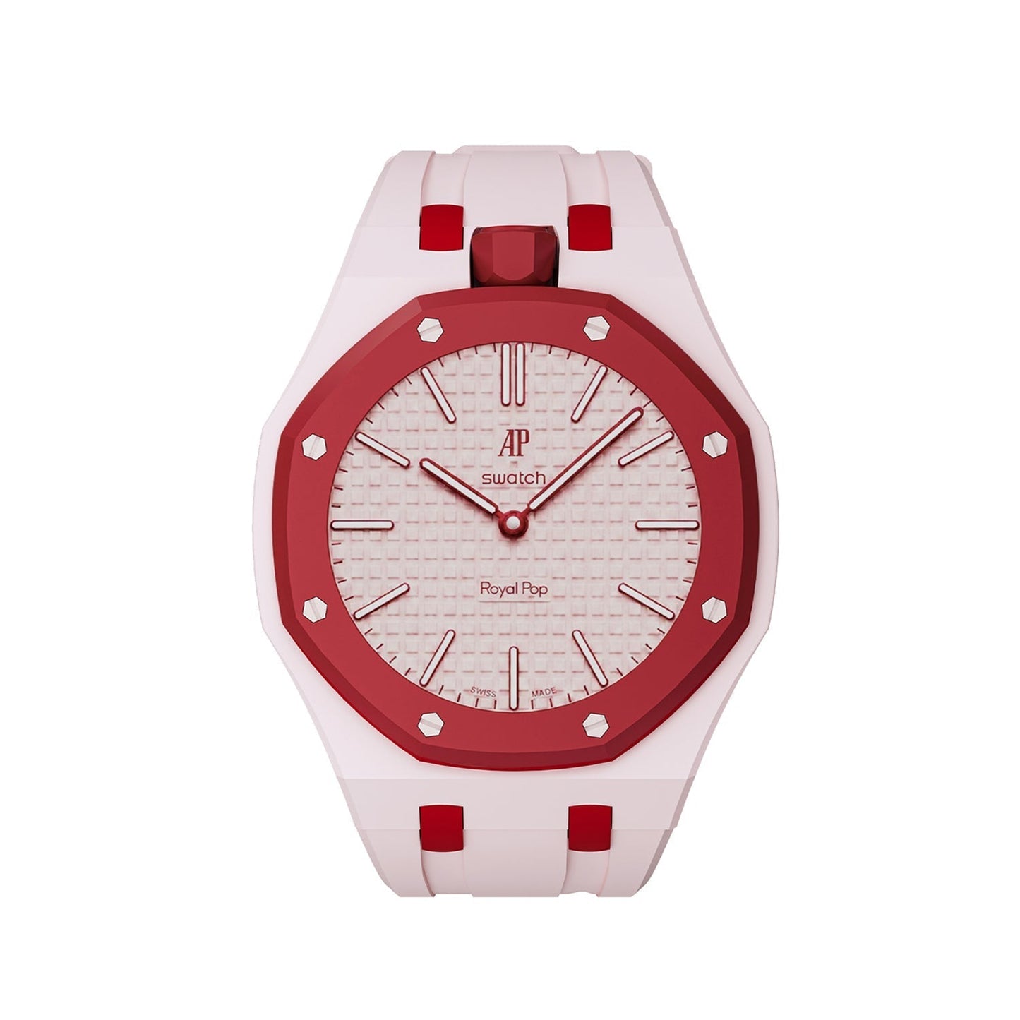 [Leaves]Royal Oak Pop Exclusive Bioceramic Case & Silicone Strap Mix Color
