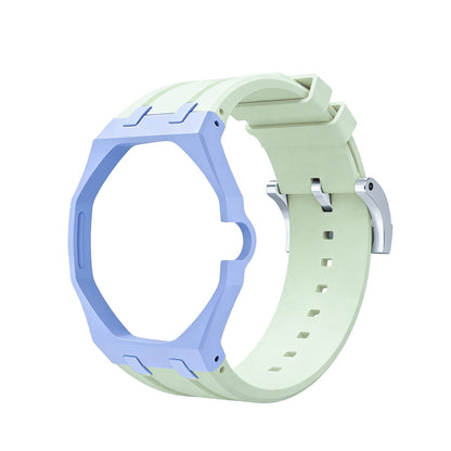 [Leaves]Royal Oak Pop Exclusive Bioceramic Case & Silicone Strap Mix Color