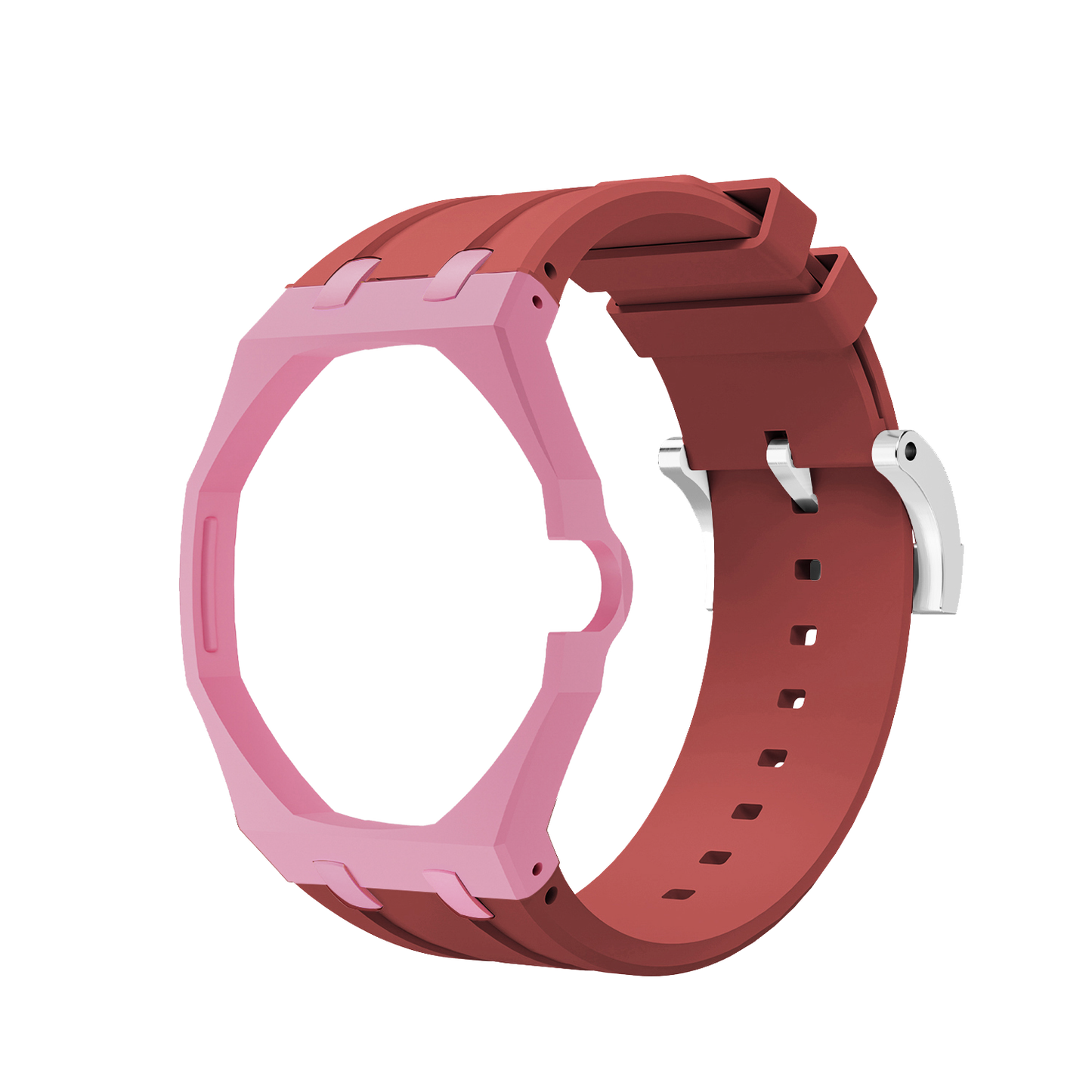 [Leaves]Royal Oak Pop Exclusive Bioceramic Case & Silicone Strap Mix Color
