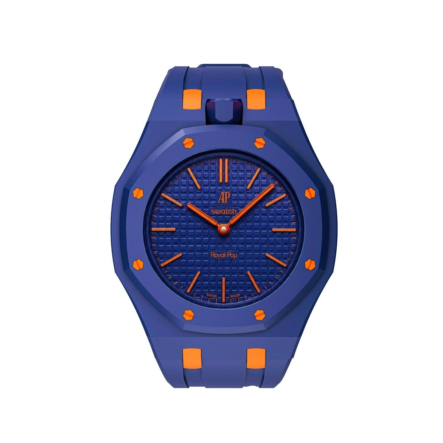 [Leaves]Royal Oak Pop Exclusive Bioceramic Case & Silicone Strap Mix Color