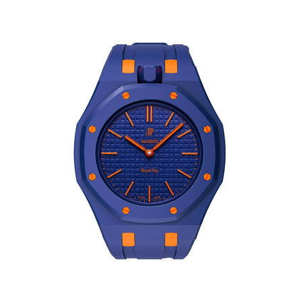 [Leaves]Royal Oak Pop Exclusive Bioceramic Case & Silicone Strap Mix Color