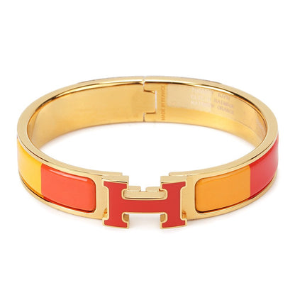 [Leaves]H BRACELET ORANGE RAINBOW CERAMIC