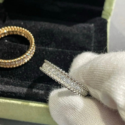[Leaves]PERLEE DIAMOND SILVER RING
