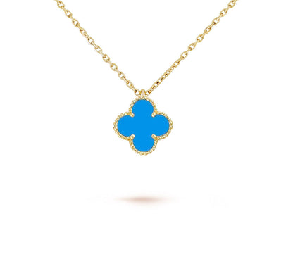 [Leaves]9.5MM MINI CLOVER PENDANT NECKLACE COLLECTION