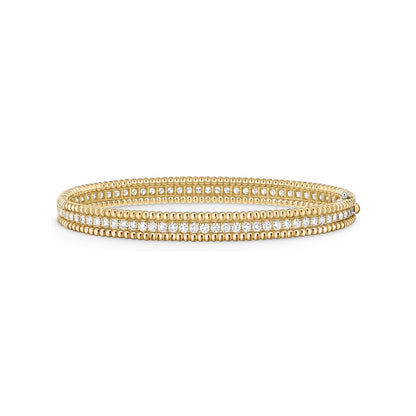 [Leaves]SIGNATURE BEADED CHAIN BRACELET
