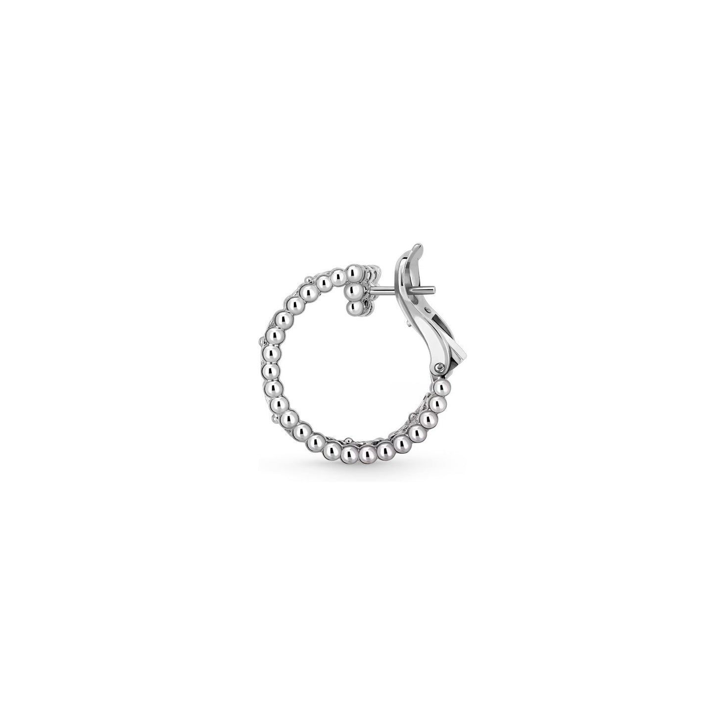 [Leaves]KALEIDOSCOPE CLOVER HOOP EARRINGS