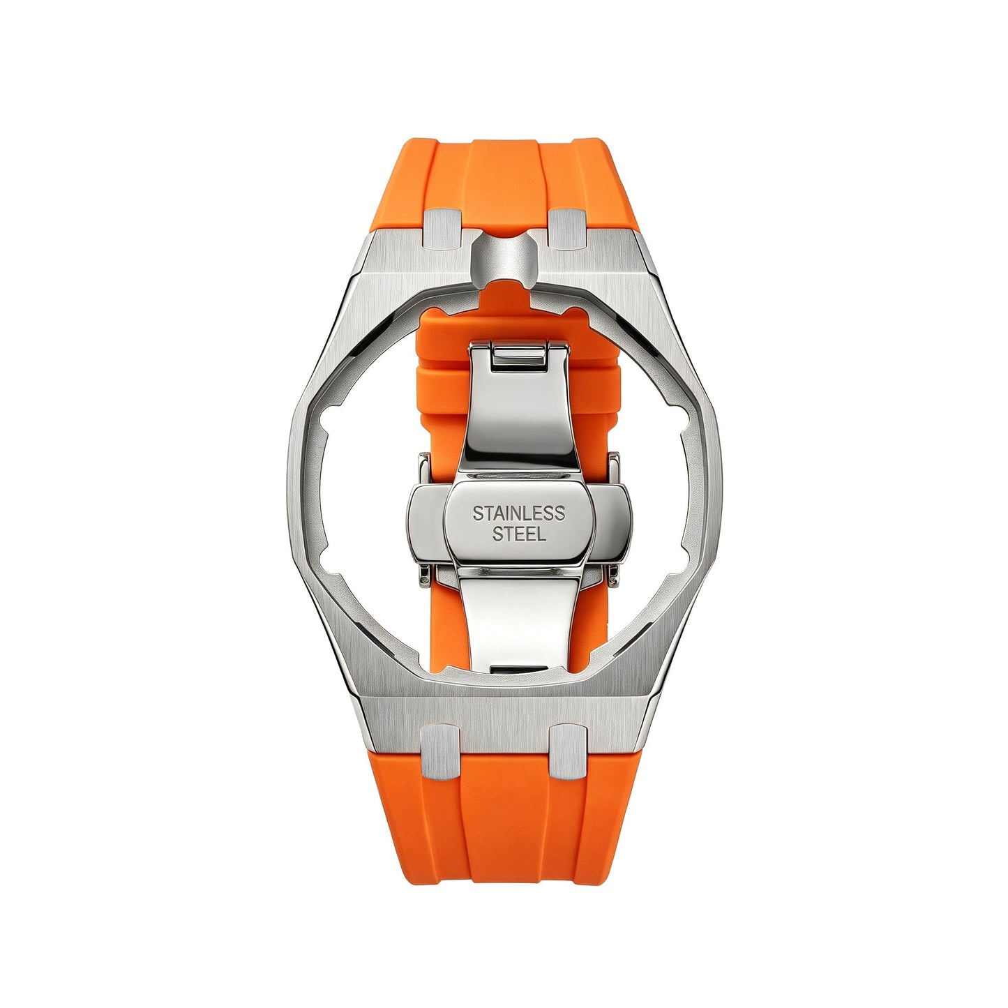 [Leaves]Royal Oak Pop Exclusive Steel Case & Silicone Strap With Cradle