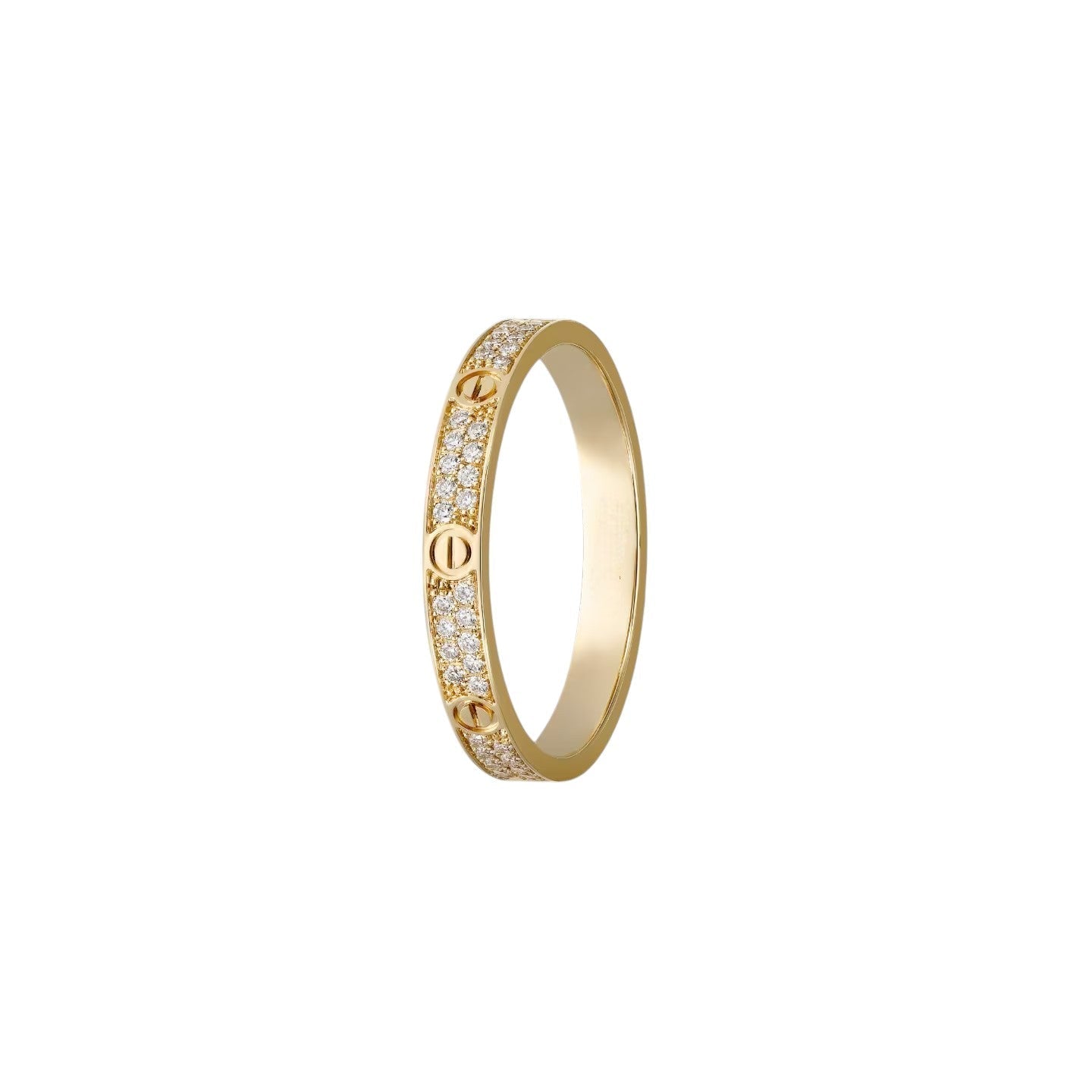 [Leaves]LOVE 2.6MM PAVÉ DIAMOND RING