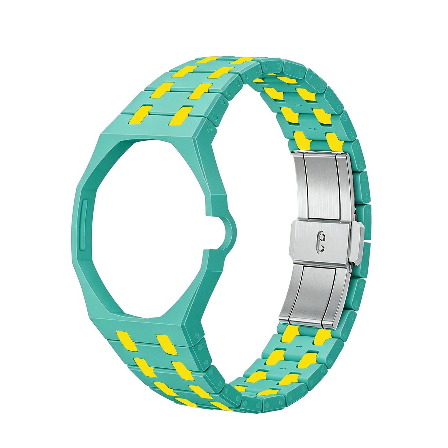 [Leaves]Royal Oak Pop Exclusive Bioceramic Case & Bioceramic Strap Mix Color