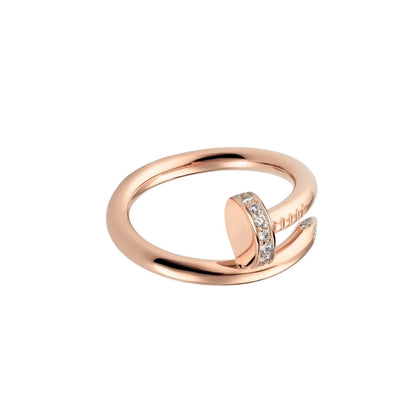 [Leaves]CLOU 2.6MM DIAMOND RING