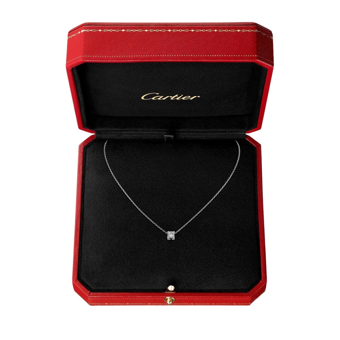 [Leaves]C DE PENDANT DIAMOND NECKLACE