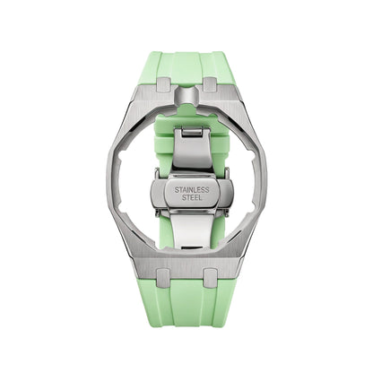 [Leaves]Royal Oak Pop Exclusive Steel Case & Silicone Strap With Cradle