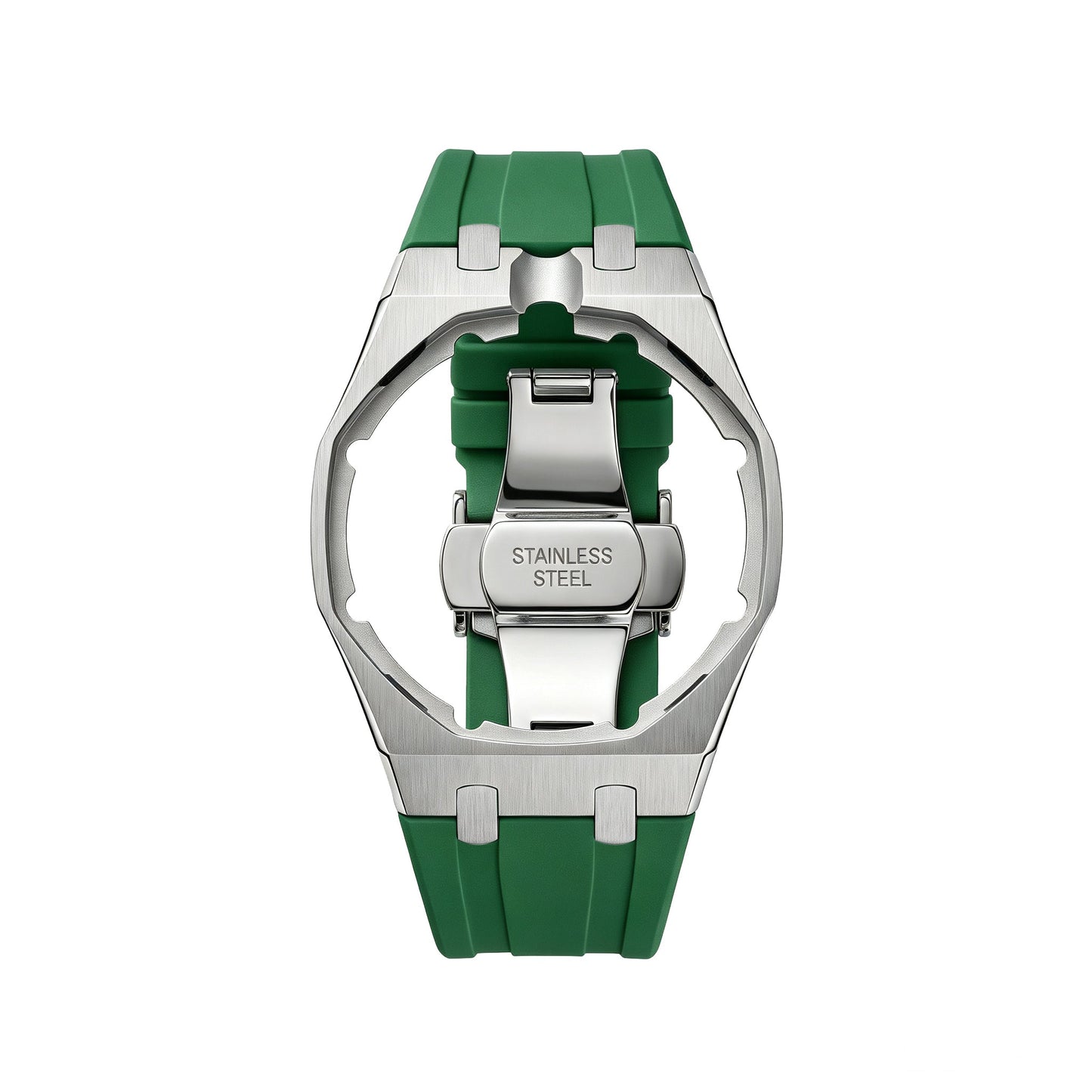 [Leaves]Royal Oak Pop Exclusive Steel Case & Silicone Strap With Cradle