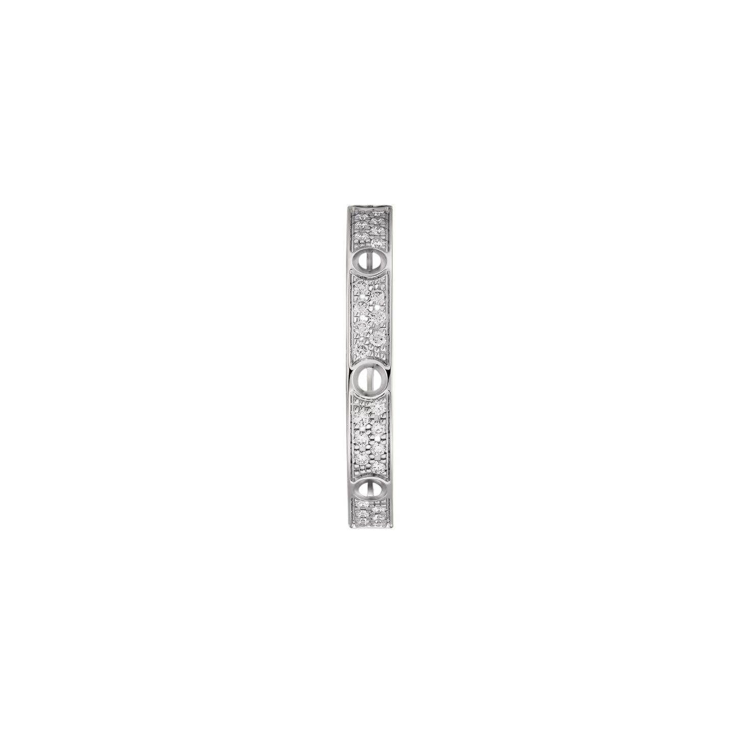 [Leaves]LOVE 2.6MM PAVÉ DIAMOND RING