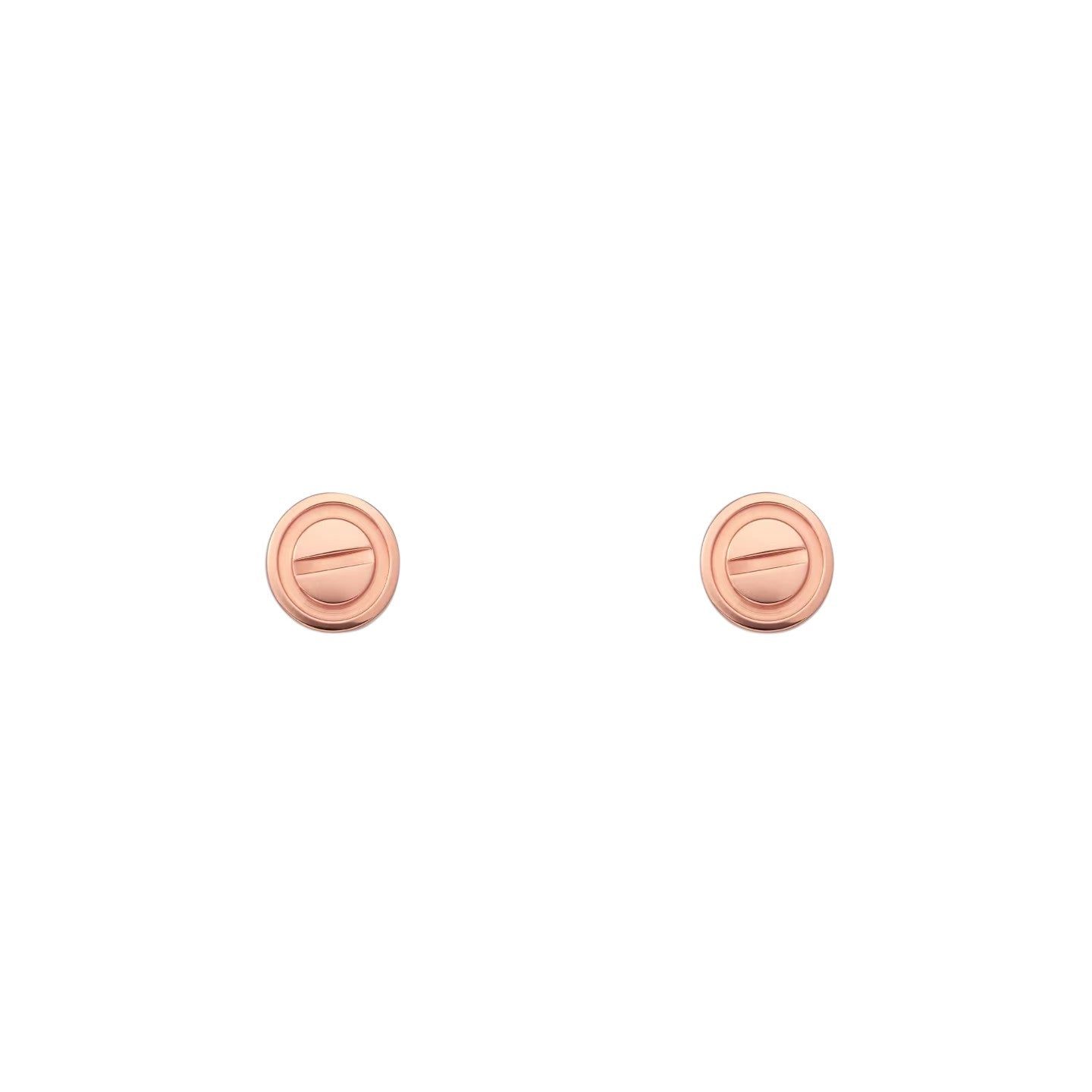 [Leaves]LOVE 7.2MM HOOP EARRINGS