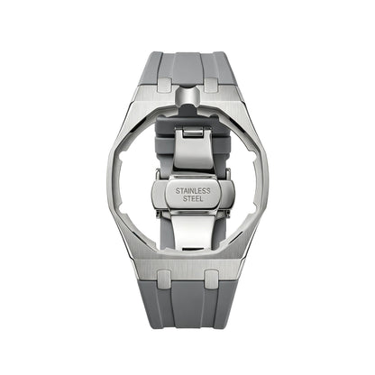 [Leaves]Royal Oak Pop Exclusive Steel Case & Silicone Strap With Cradle