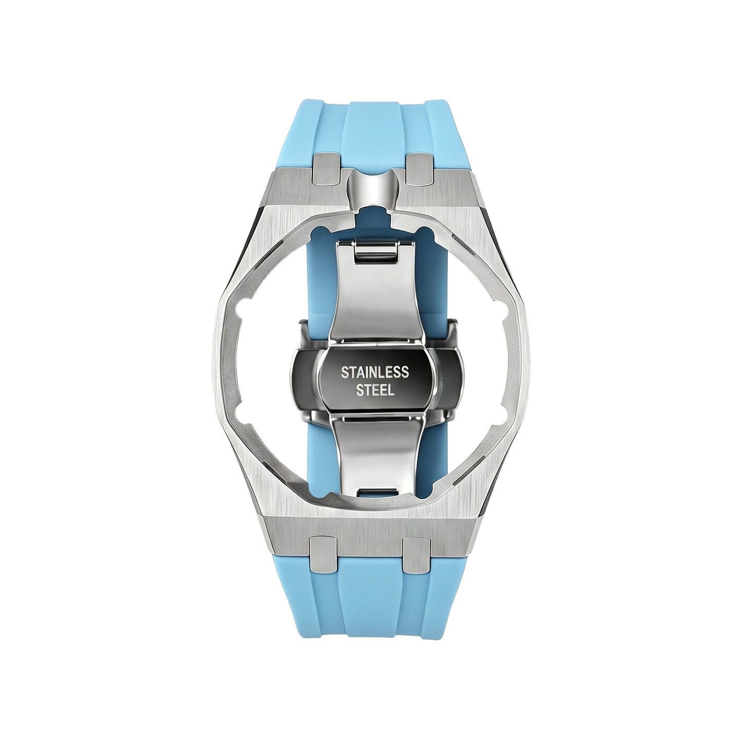 [Leaves]Royal Oak Pop Exclusive Steel Case & Silicone Strap With Cradle