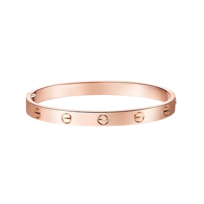 [Leaves]CLASSIC 6.1MM LOVE SINGLE-SCREW CLOSURE BANGLE