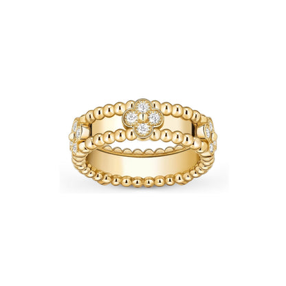 [Leaves]SLIM KALEIDOSCOPE RADIANCE RING