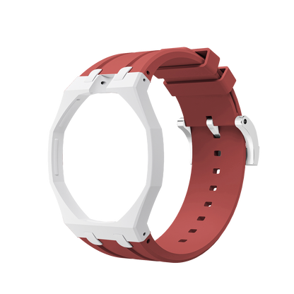 [Leaves]Royal Oak Pop Exclusive Bioceramic Case & Silicone Strap Mix Color