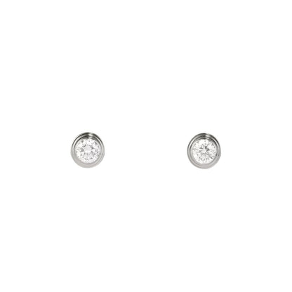 [Leaves]D'AMOUR 5MM DIAMOND STUD EARRINGS
