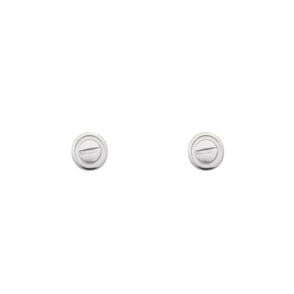 [Leaves]LOVE 7.2MM HOOP EARRINGS