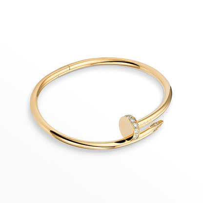 [Leaves]JUSTE UN CLOU 3.5MM CLASSIC DIAMOND BANGLE