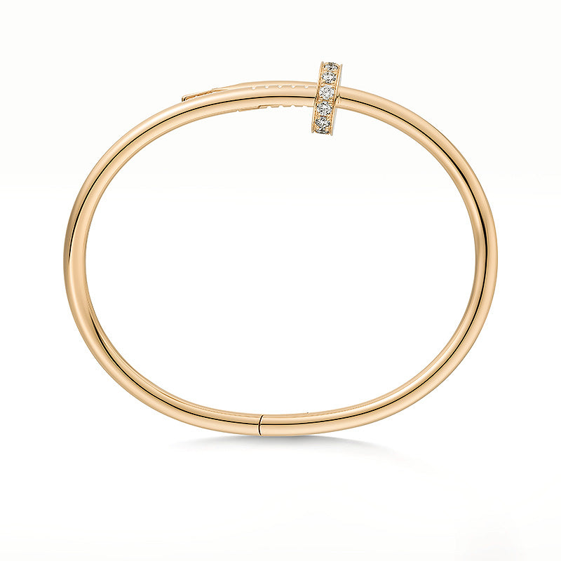 [Leaves]JUSTE UN CLOU 3.5MM CLASSIC DIAMOND BANGLE