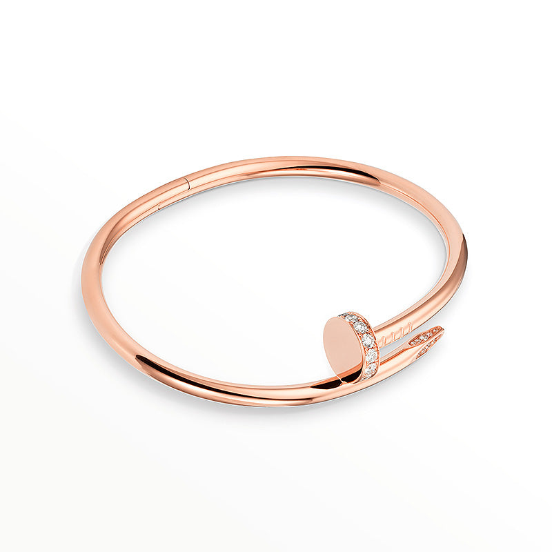 [Leaves]JUSTE UN CLOU 3.5MM CLASSIC DIAMOND BANGLE