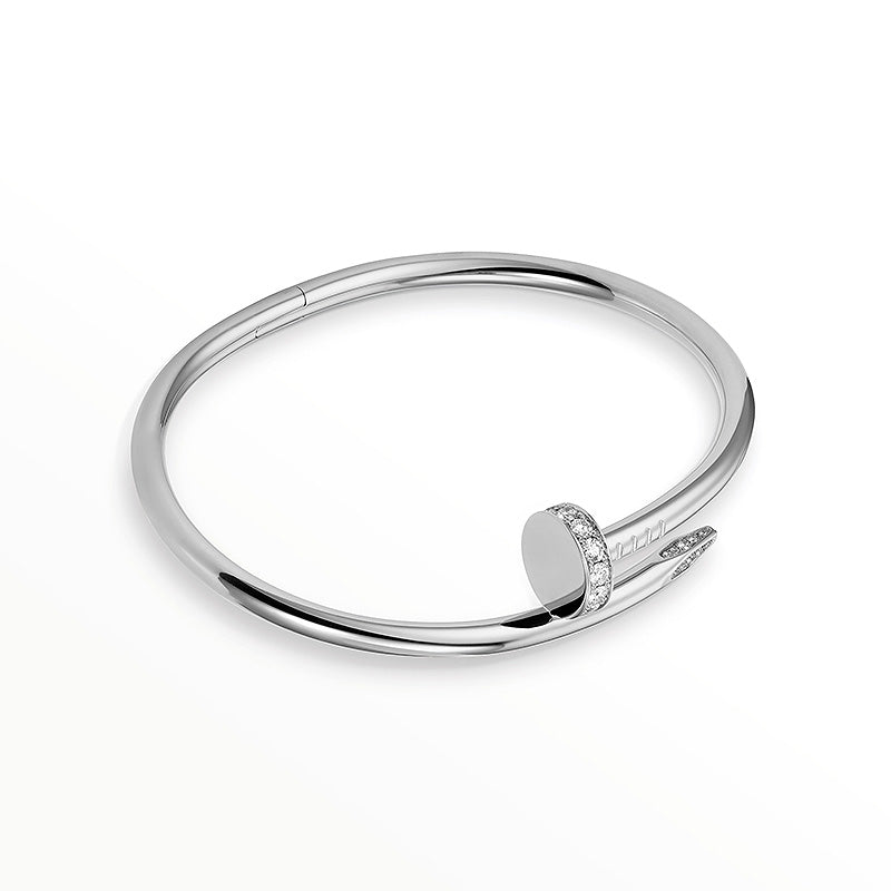 [Leaves]JUSTE UN CLOU 3.5MM CLASSIC DIAMOND BANGLE