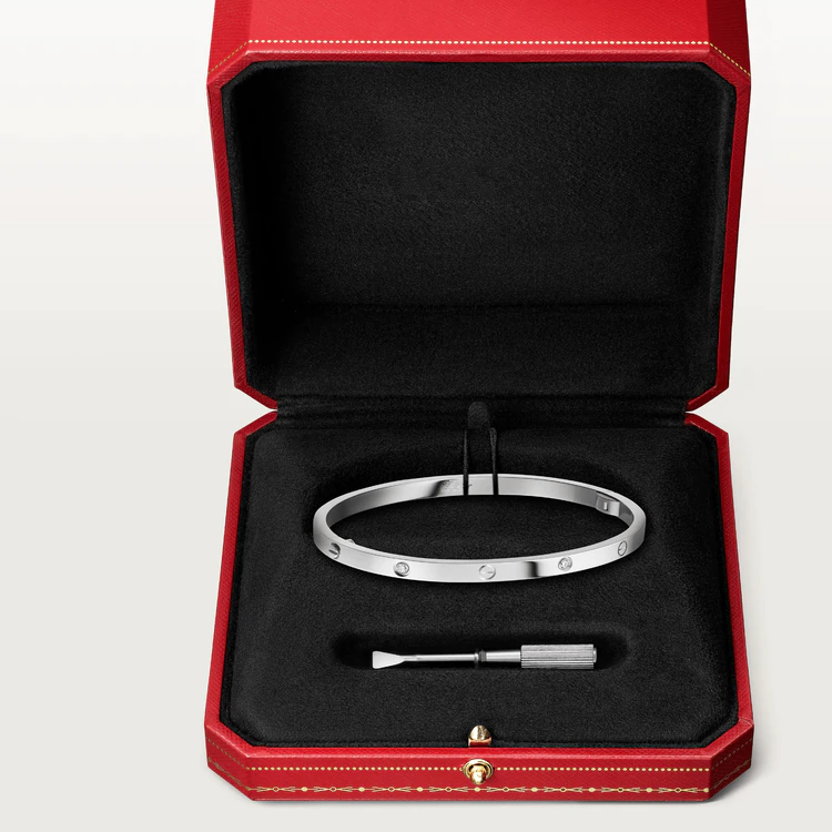 [Leaves]LOVE BRACELET 3.65MM 6 DIAMONDS