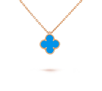 [Leaves]9.5MM MINI CLOVER PENDANT NECKLACE COLLECTION