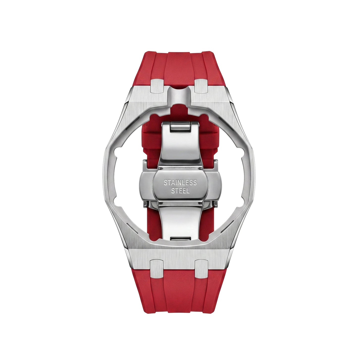 [Leaves]Royal Oak Pop Exclusive Steel Case & Silicone Strap With Cradle