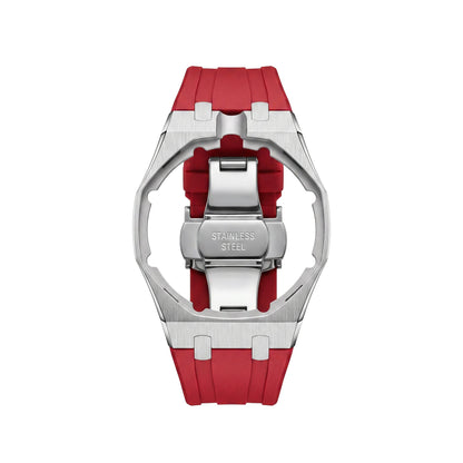 [Leaves]Royal Oak Pop Exclusive Steel Case & Silicone Strap With Cradle