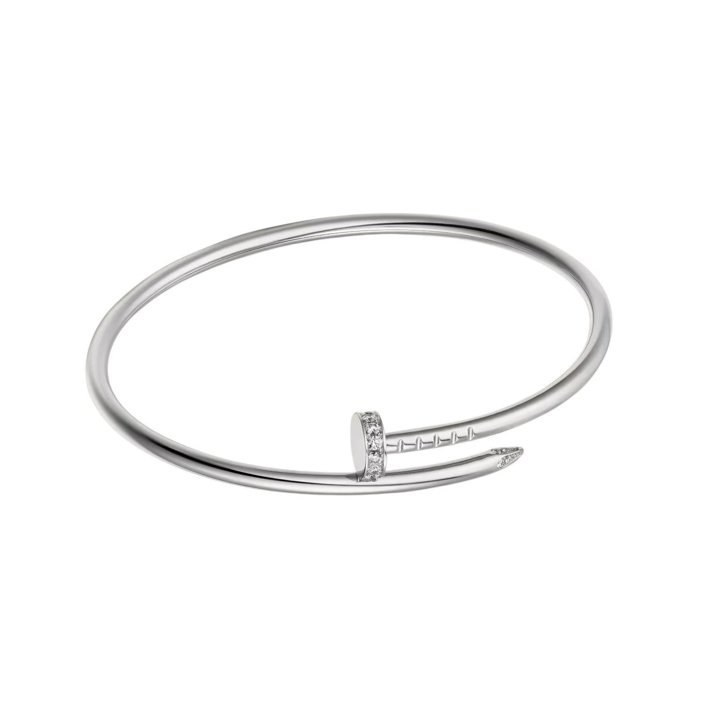 [Leaves]JUSTE UN CLOU 2.5MM SMALL MODEL DIAMOND BANGLE