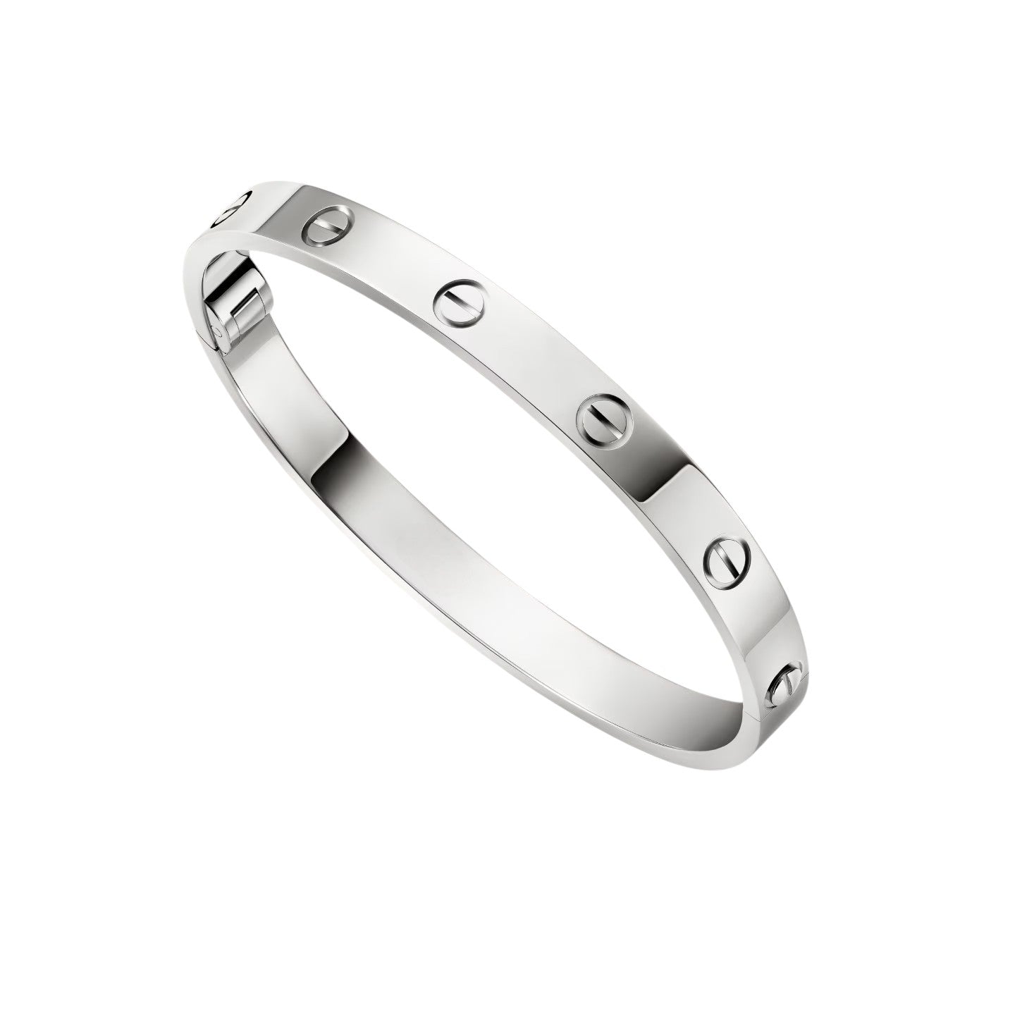 [Leaves]CLASSIC 6.1MM LOVE SINGLE-SCREW CLOSURE BANGLE