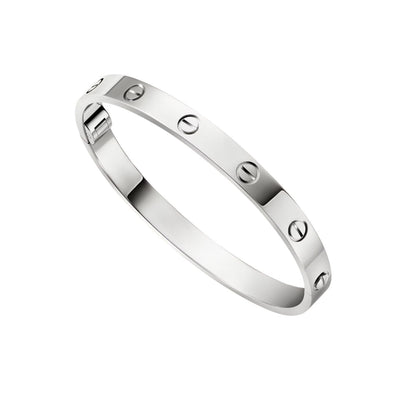 [Leaves]CLASSIC 6.1MM LOVE SINGLE-SCREW CLOSURE BANGLE