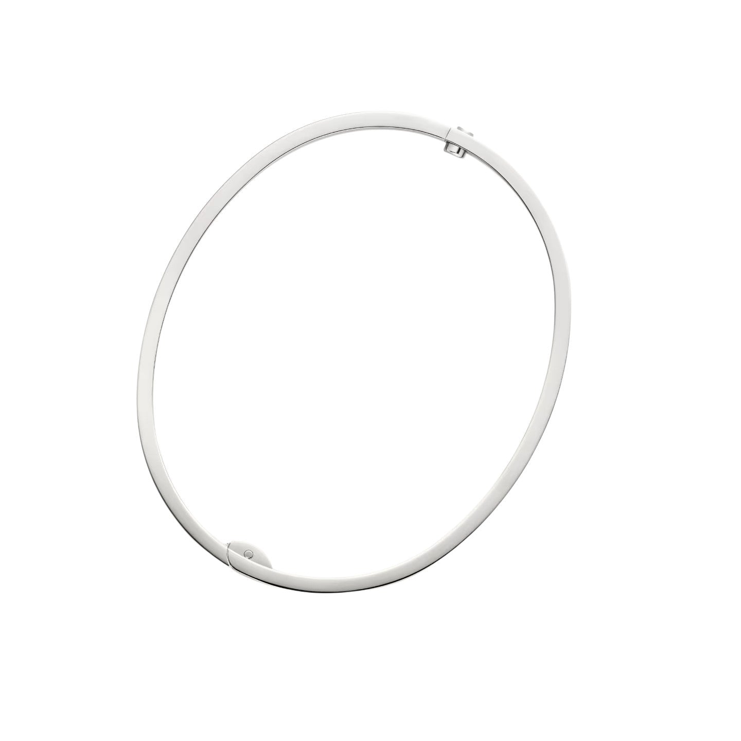 [Leaves]CLASSIC 6.1MM LOVE SINGLE-SCREW CLOSURE BANGLE - 10-DIAMOND