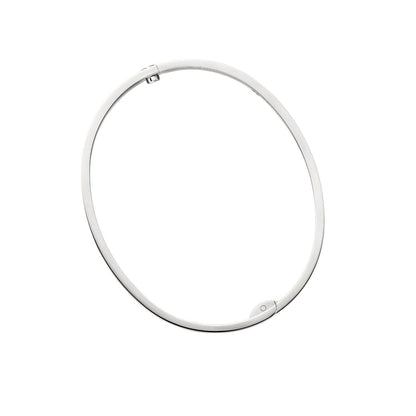 [Leaves]CLASSIC 6.1MM LOVE SINGLE-SCREW CLOSURE BANGLE - 4-DIAMOND