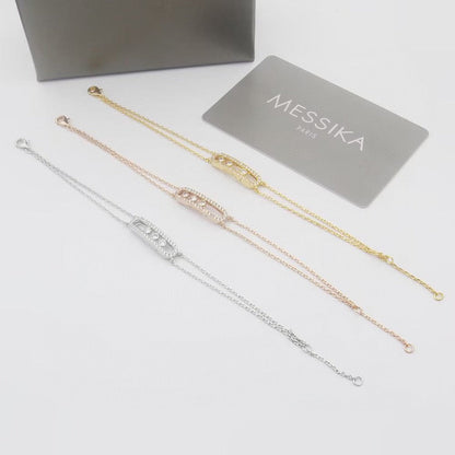 [Leaves]MOVE CLASSIQUE PAVÉ DIAMOND BRACELET