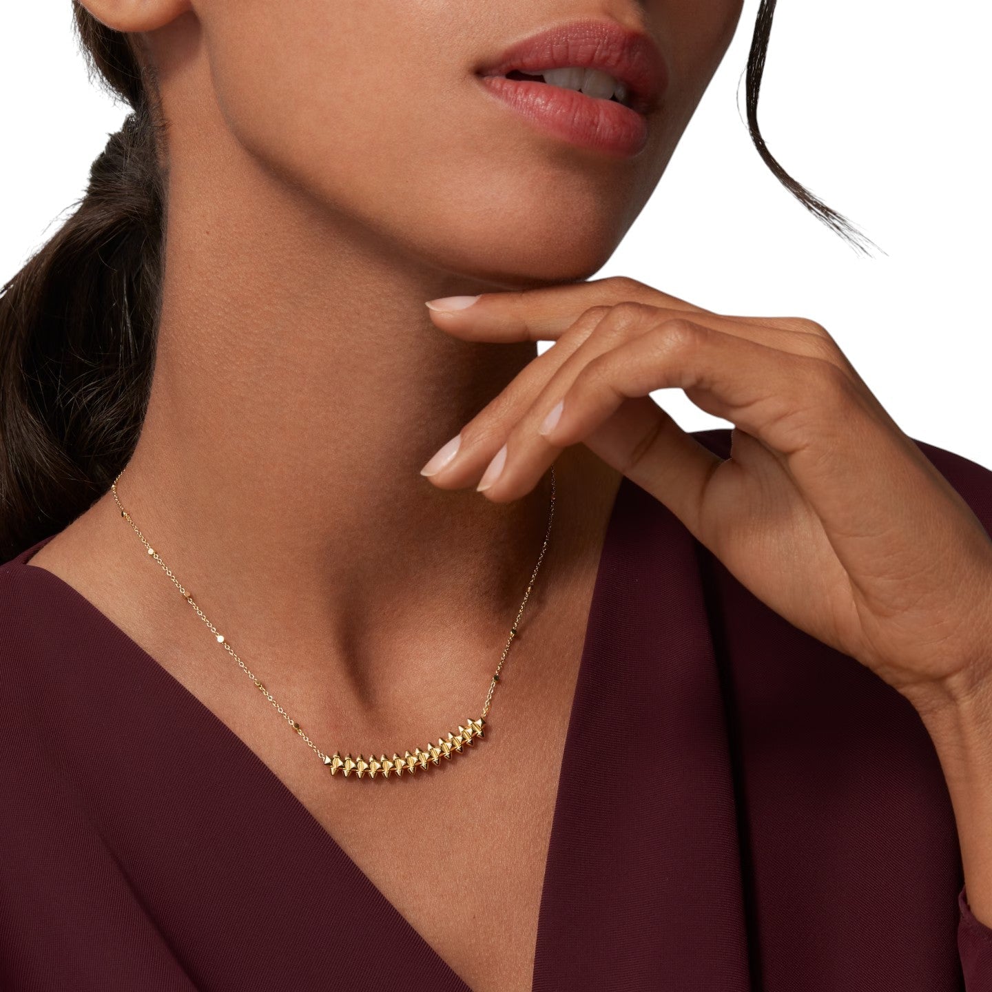 [Leaves]CLASH DE 4.5MM NECKLACE