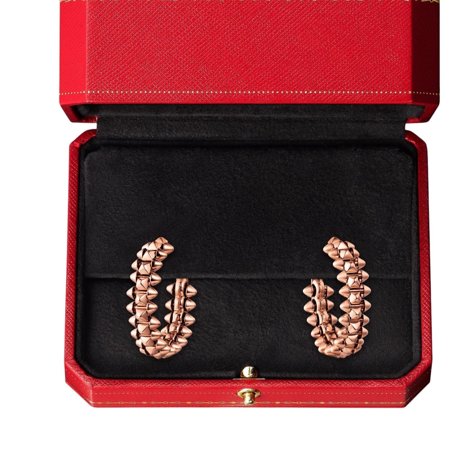 [Leaves]CLASH DE 6.4MM HOOP SMALL MODEL EARRINGS