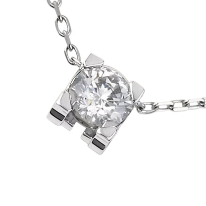[Leaves]C DE PENDANT DIAMOND NECKLACE