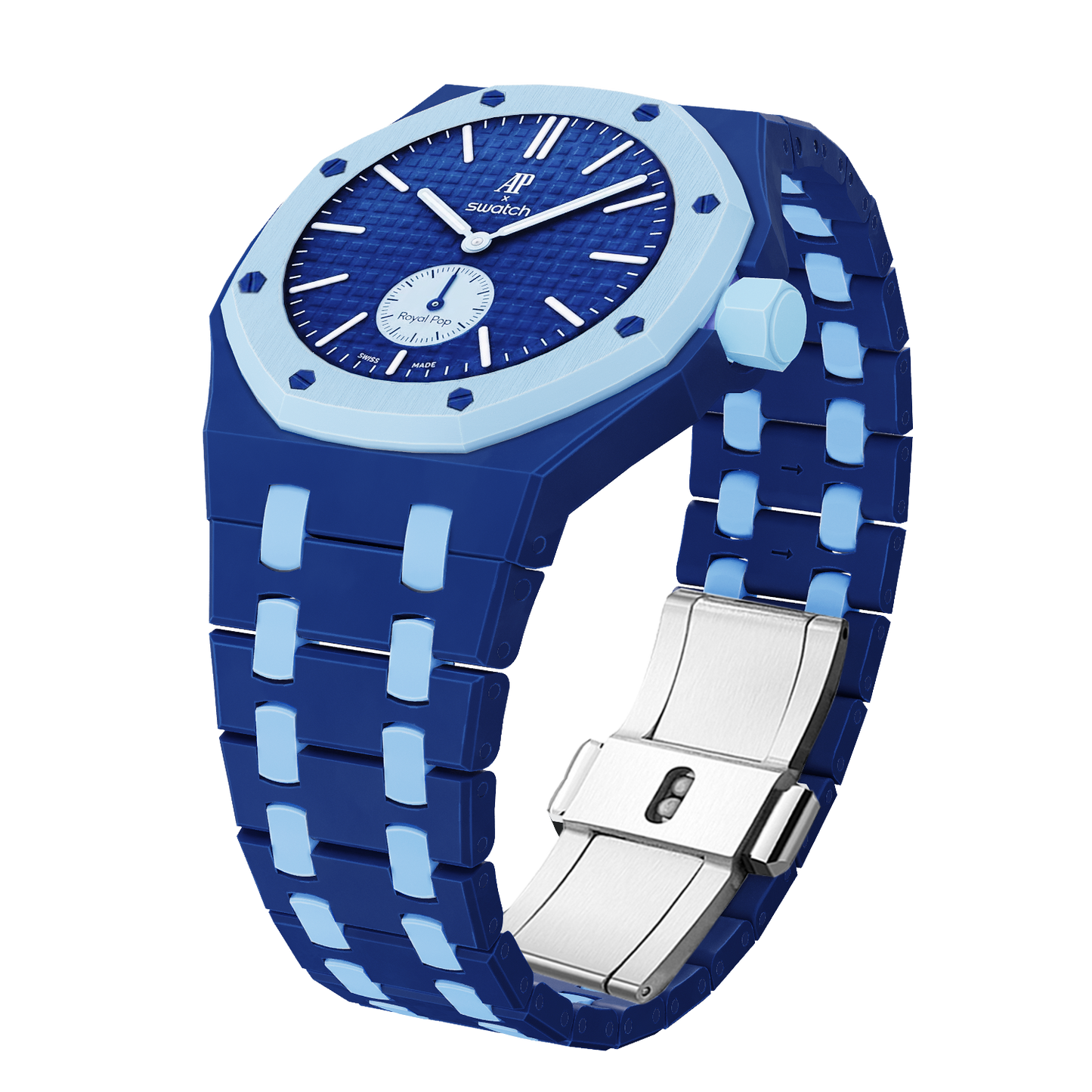 [Leaves]Royal Oak Pop Exclusive Bioceramic Case & Bioceramic Strap Mix Color